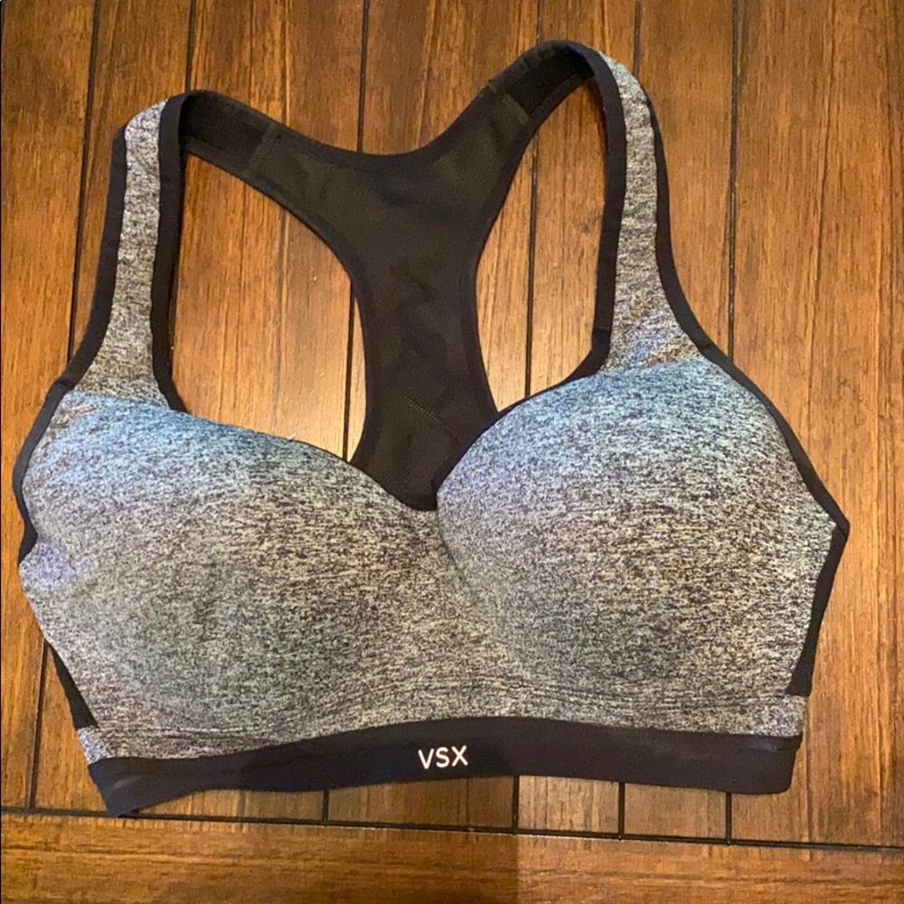 Grey Victoria Secret sports bra